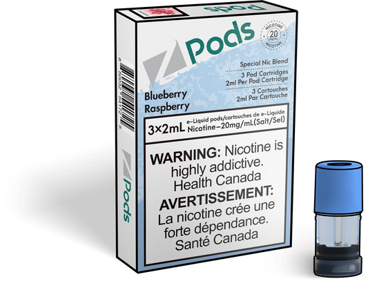 Z Pods Blue Raspberry
