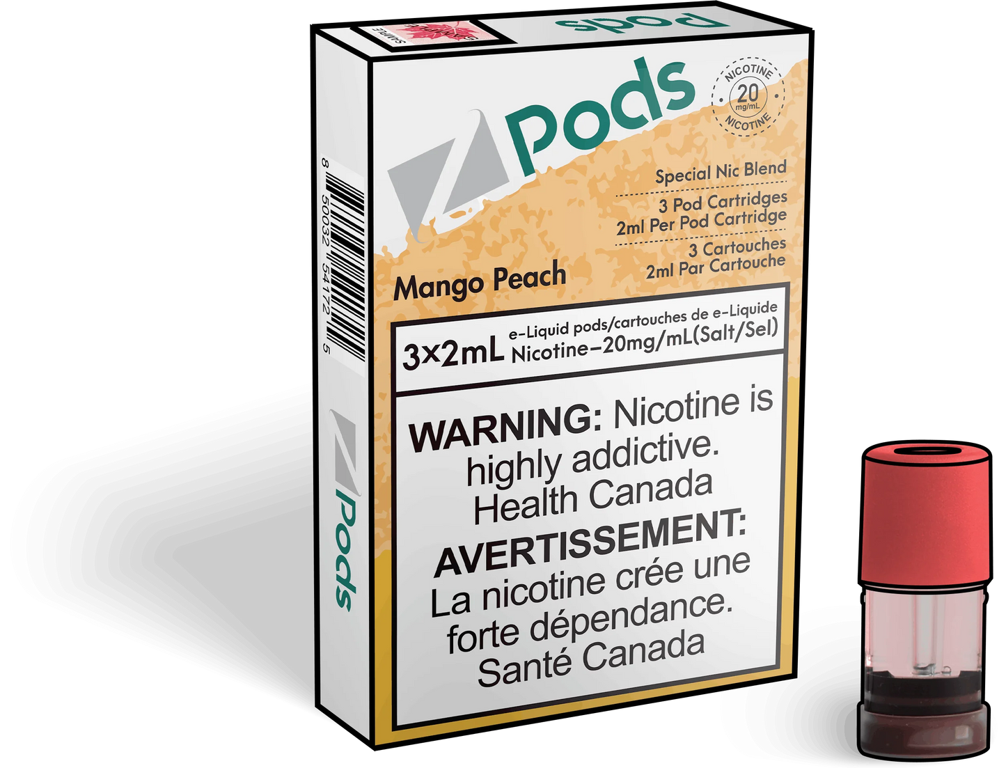Zpods Mango Peach
