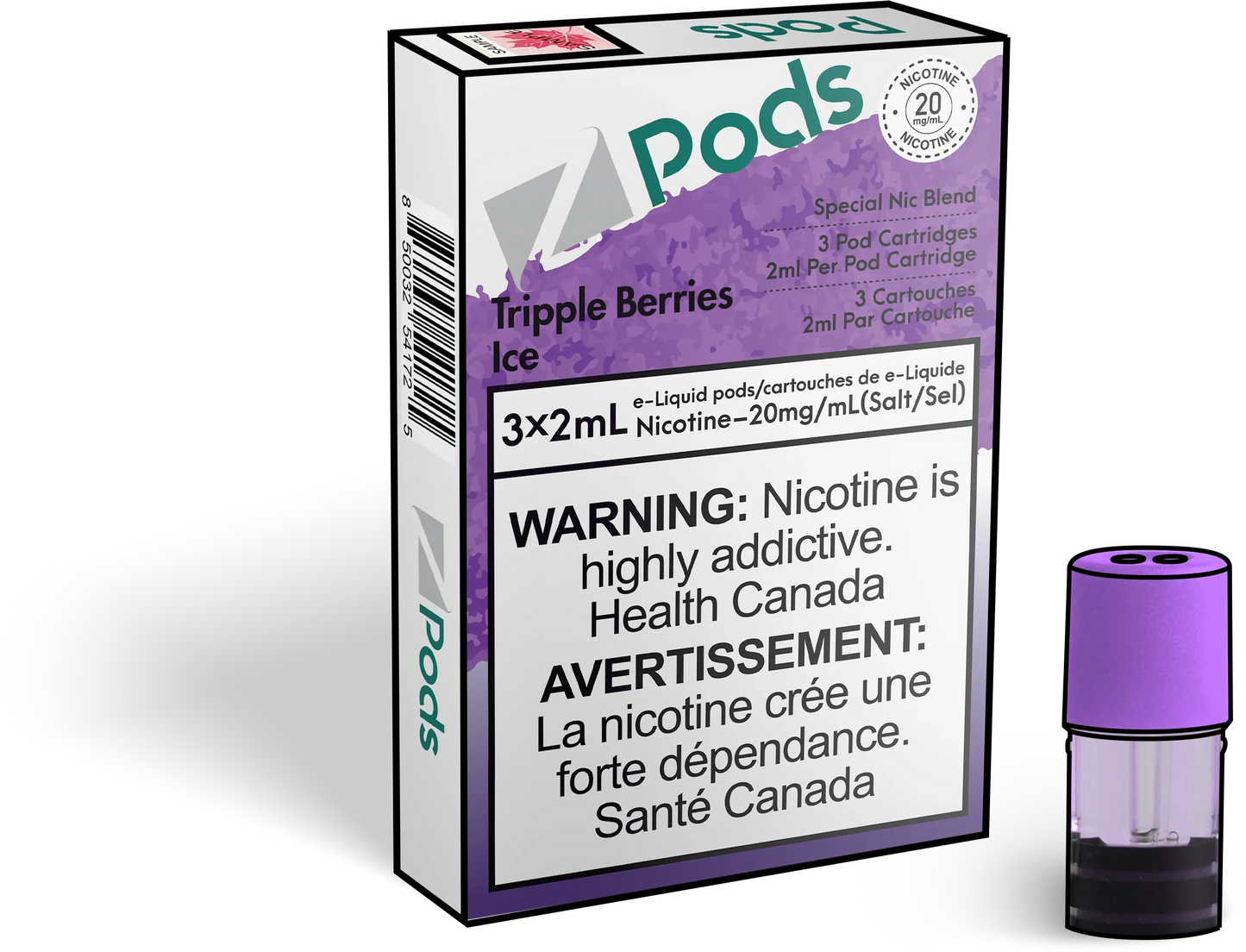 Z Pods Tripple Berry Ice