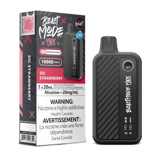 Flavour Beast Mode Max Sic Strawberry