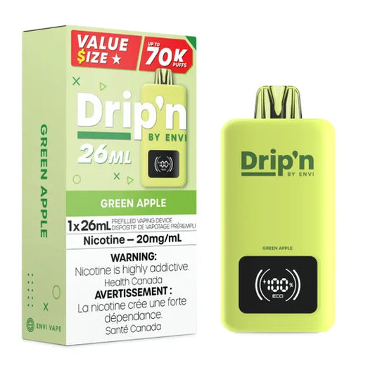 Dripn 70k Green apple