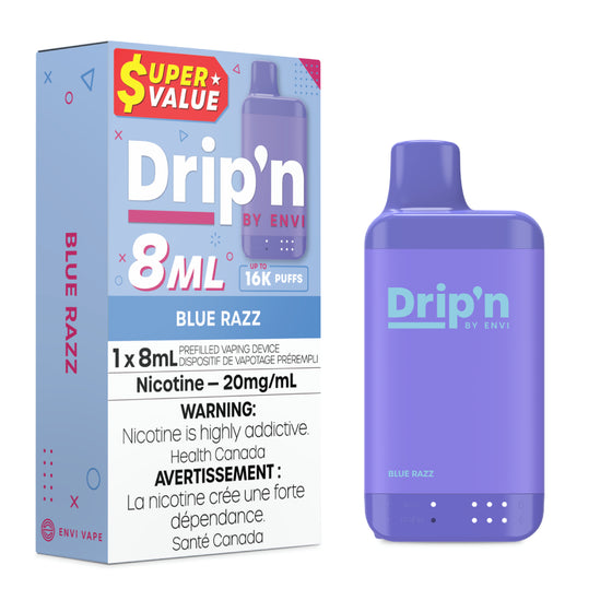Drip N 16K 8ML Blue Razz