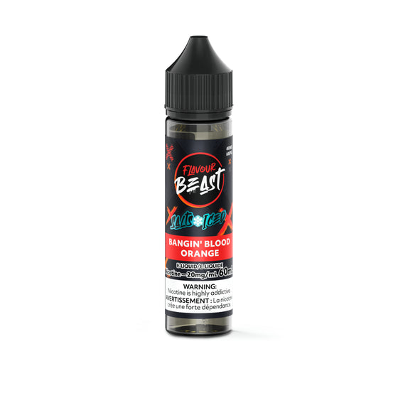 Flavour Beast Salt 60ml 20mg bangin blood orange