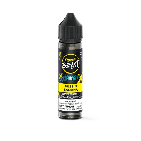 Flavour Beast Salt 60ml 20mg Bussin Banana