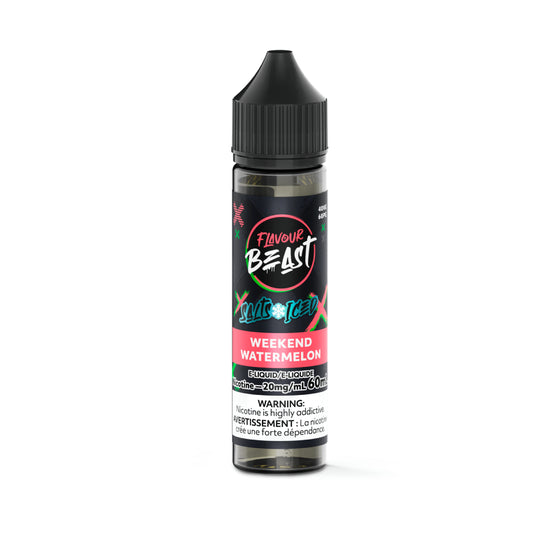 Flavour Beast Salt 60ml 20mg weekend watermelon