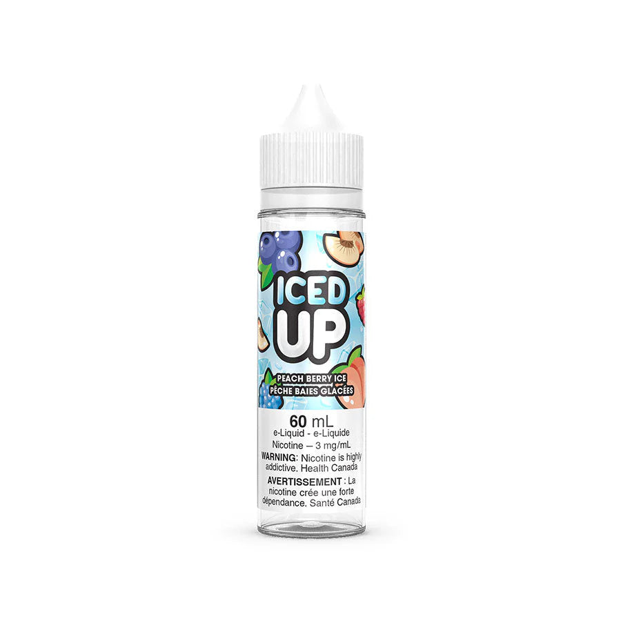 Iced Up Ejuice (ON) Peach Berry ice 6mg