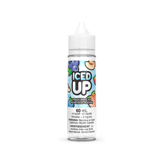 Iced Up Ejuice (ON) Peach Berry ice 3mg