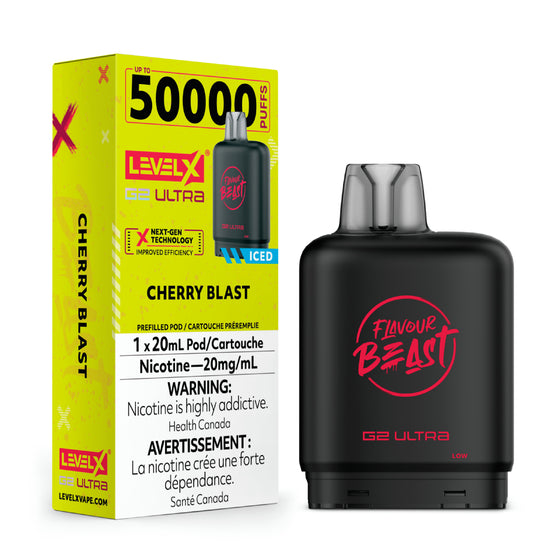 Flavour Beast Levelx Ultra Cherry Blast