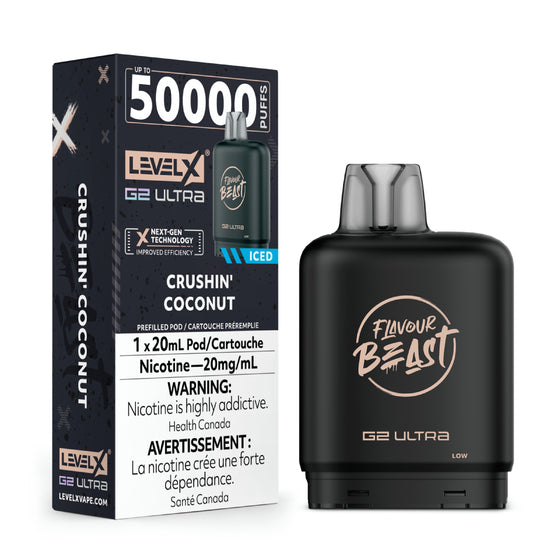 Flavour Beast Levelx Ultra Crushin Coconut