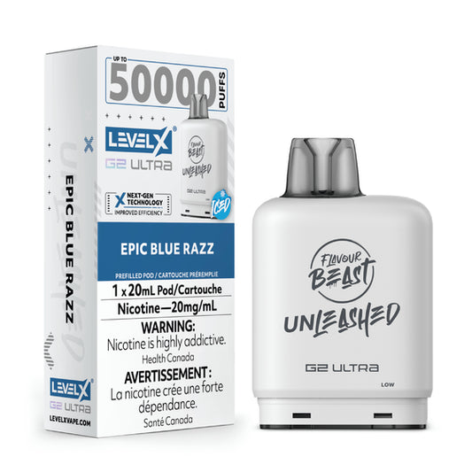 Level X G2 Ultra 50K Epic Blue Razz