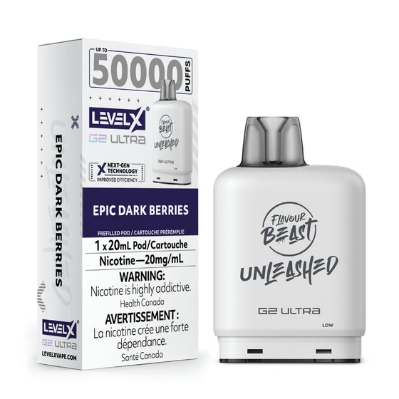 Level X G2 Ultra 50K Epic Dark Berries