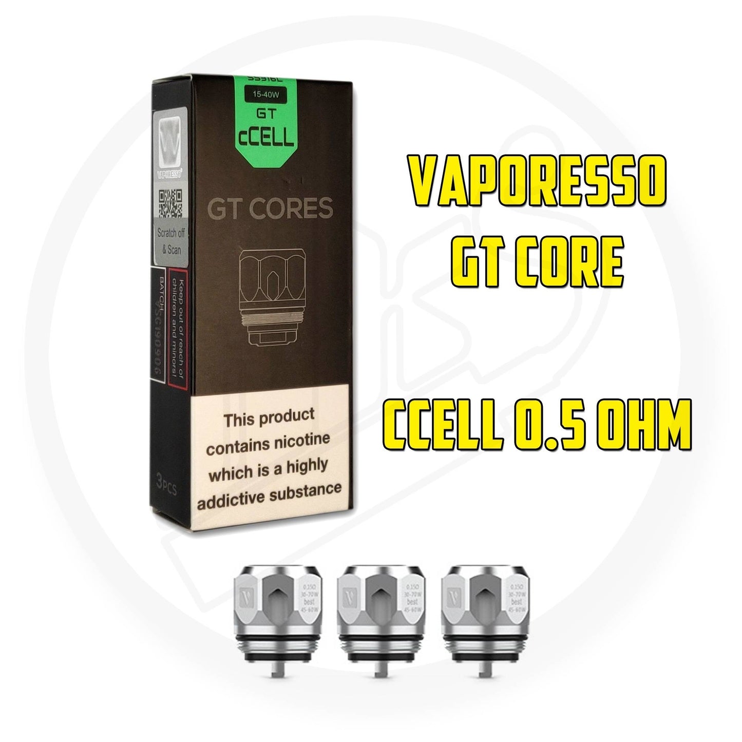 VAPORESSO GTX COILS (5 PACK